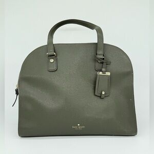 Kate Spade large olive green satchel